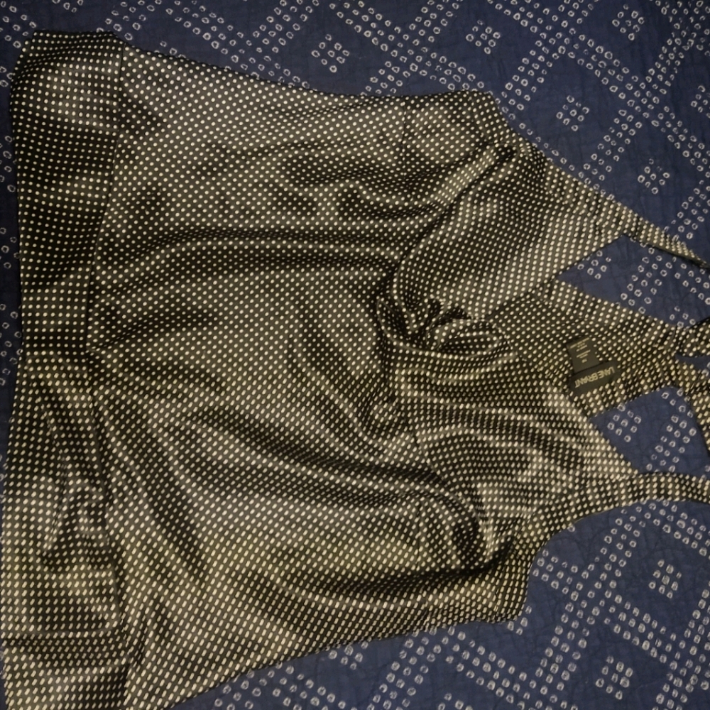 Vintage satin lane bryant halter tank cowl neck